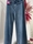 PANTALÓN WIDE LEG FALSO BOLSILLO - Imagen 1