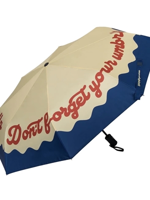 PARAGUAS PLEGABLE “DON’T FORGET YOUR UMBRELLA” FISURA - Imagen 1