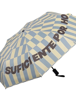 PARAGUAS PLEGABLE “SUFICIENTE POR HOY” FISURA - Imagen 1