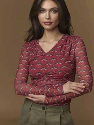 RED DRAGONFLY TOP MINUETO - Imagen 1