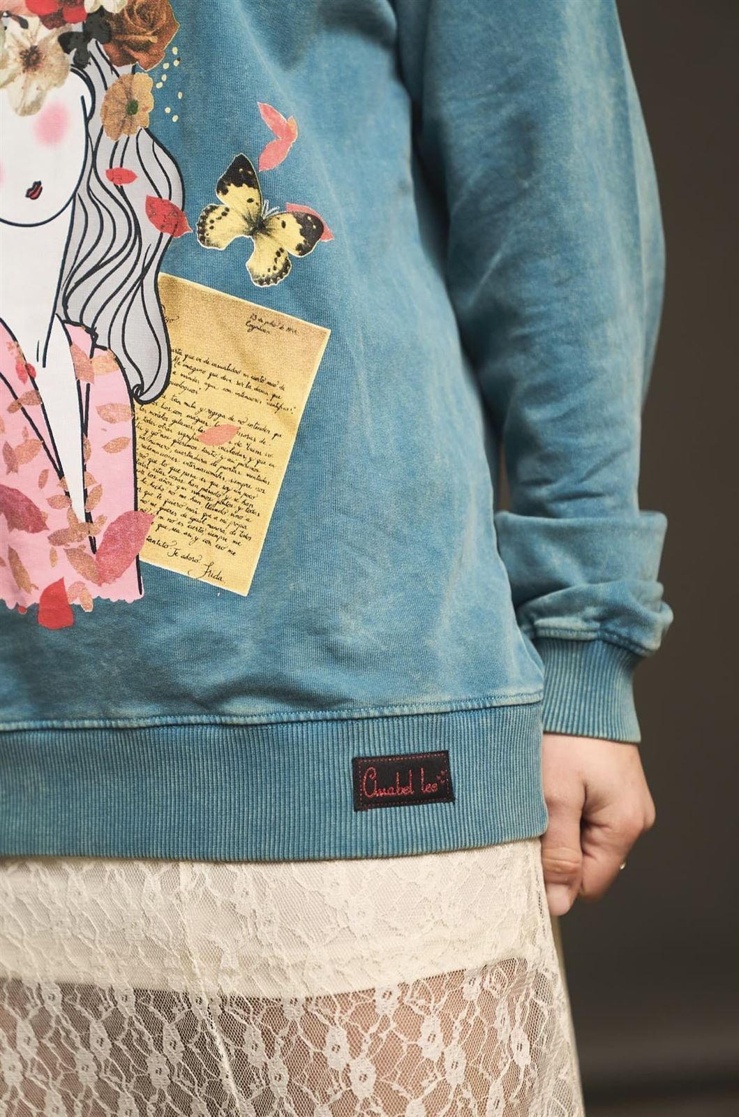 SUDADERA AMOR PROPIO ANABEL LEE - Imagen 7