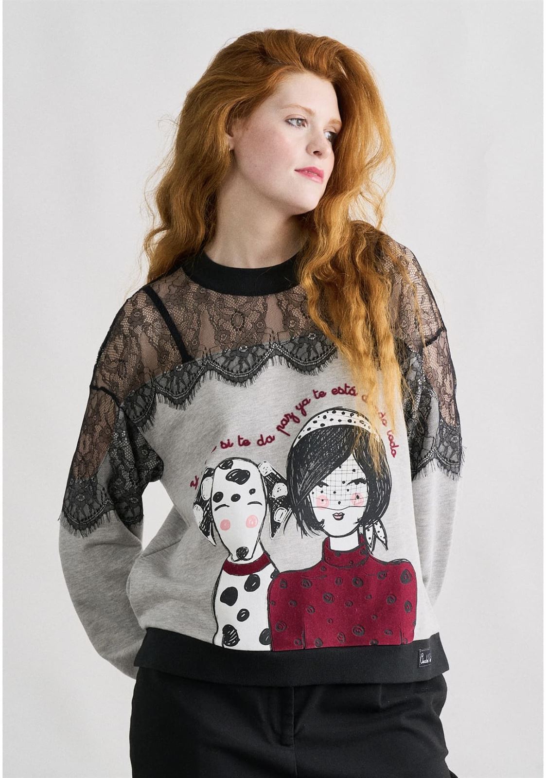 SUDADERA DÁLMATA ANABEL LEE - Imagen 1