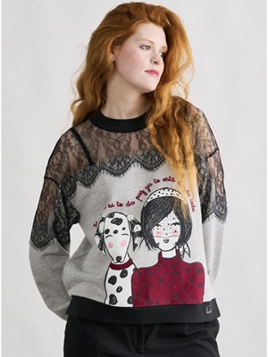 SUDADERA DÁLMATA ANABEL LEE - Imagen 1