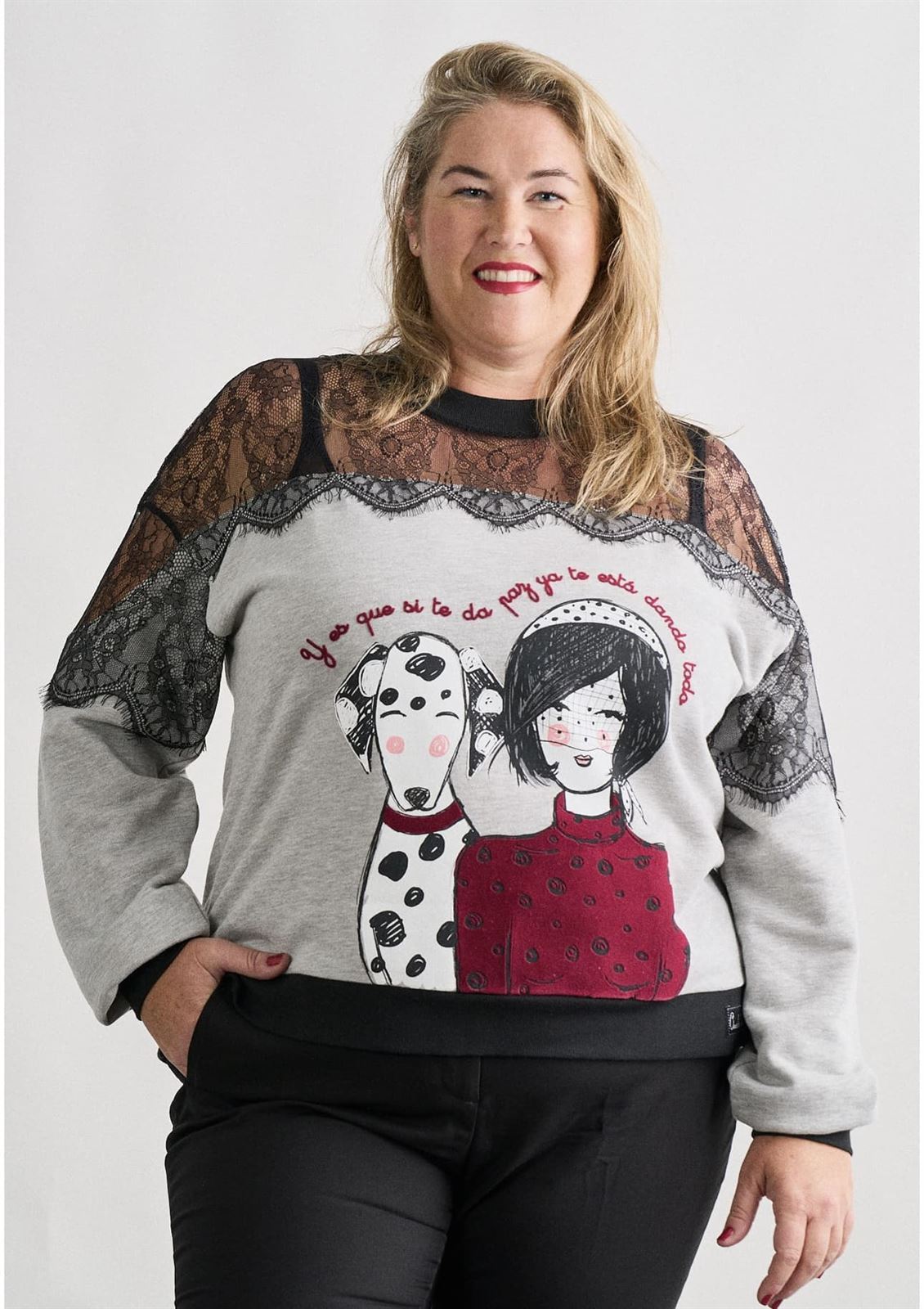 SUDADERA DÁLMATA ANABEL LEE - Imagen 3