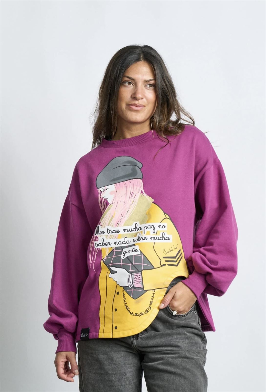 SUDADERA DESCONEXIÓN ANABEL LEE - Imagen 1