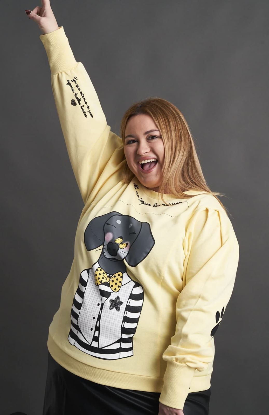 SUDADERA HUELLAS ANABEL LEE - Imagen 7