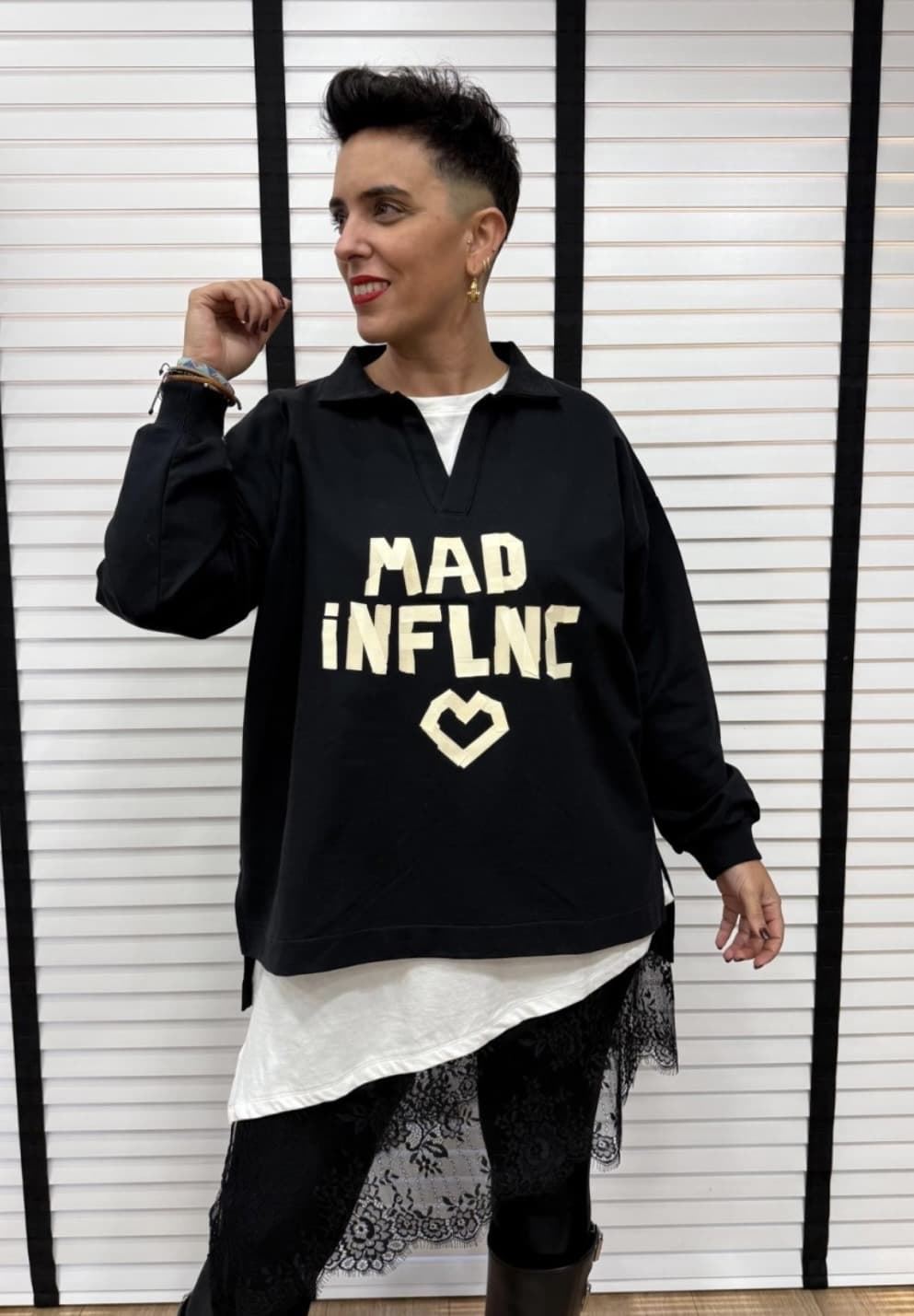 SUDADERA POLO MAD INFLUENCE - Imagen 3