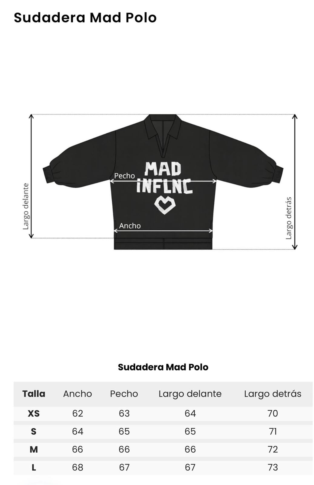 SUDADERA POLO MAD INFLUENCE - Imagen 6