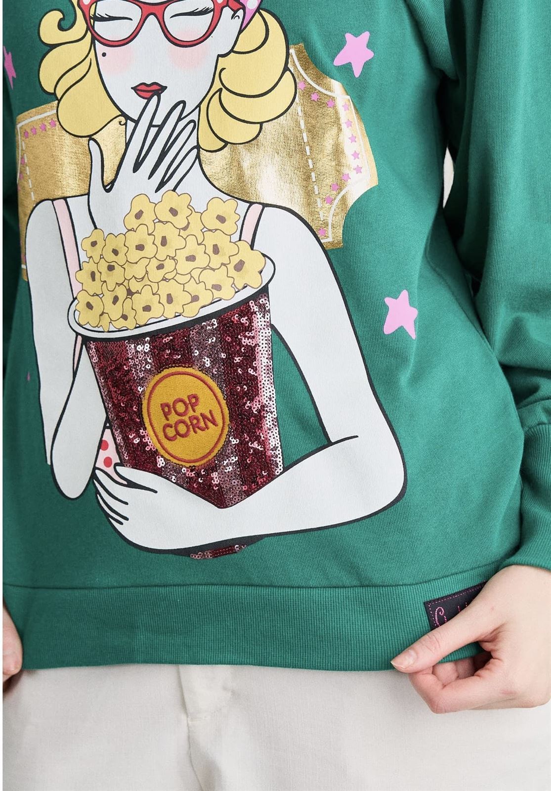 SUDADERA POPCORN ANABEL LEE - Imagen 4