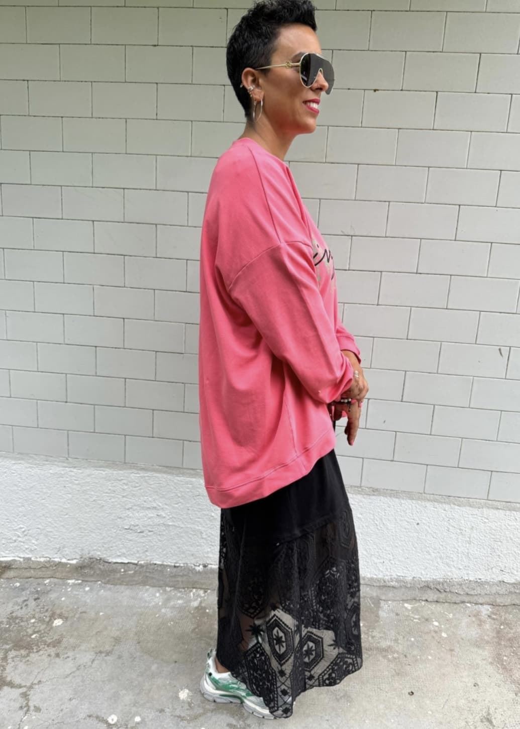 SUDADERA ROSA MAD INFLUENCE - Imagen 4