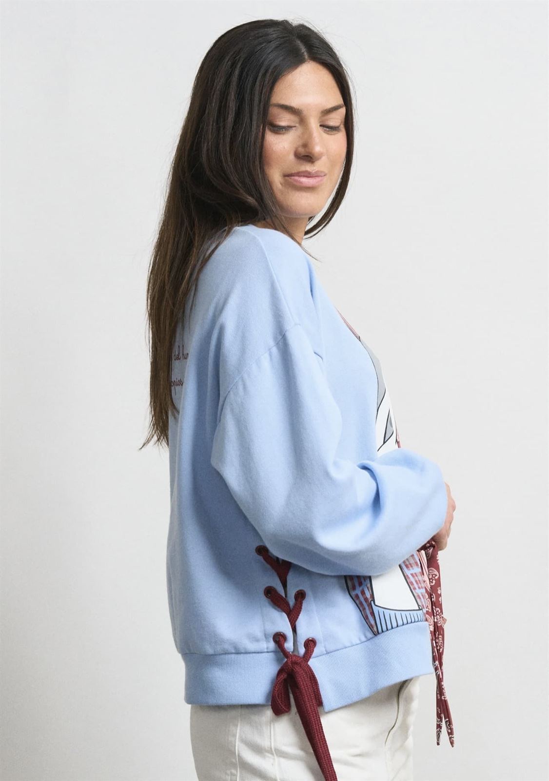 SUDADERA SELFIE ANABEL LEE - Imagen 2