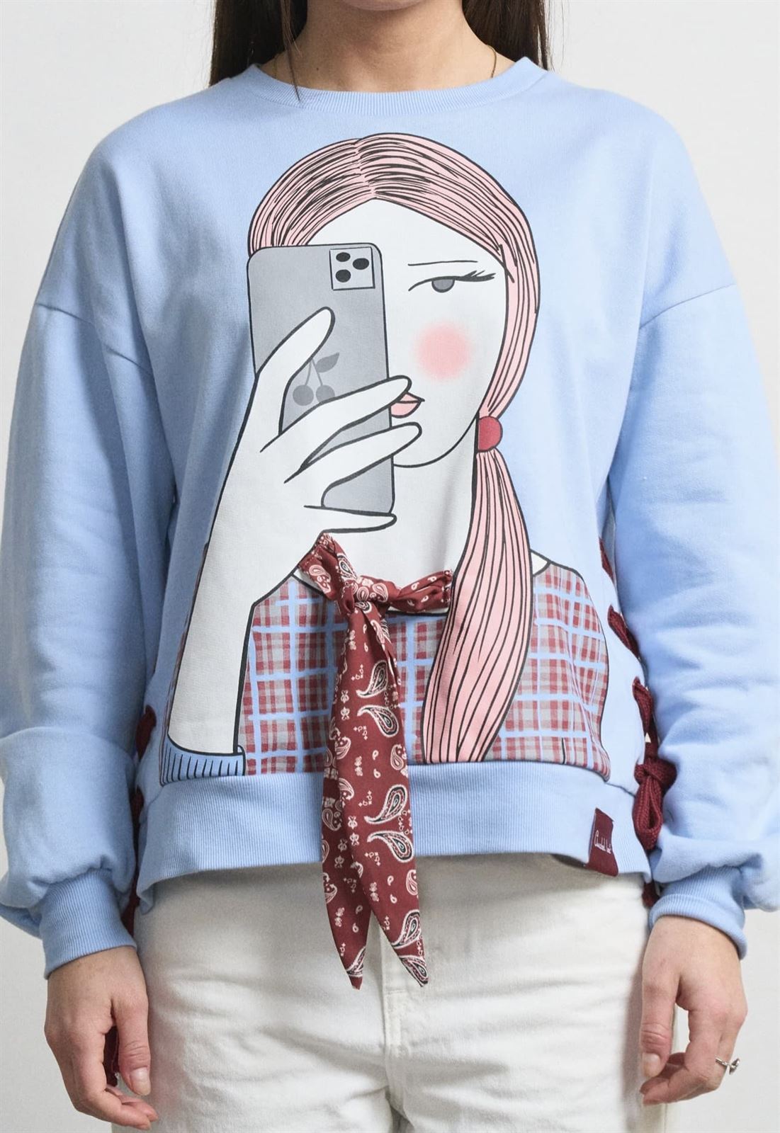 SUDADERA SELFIE ANABEL LEE - Imagen 7