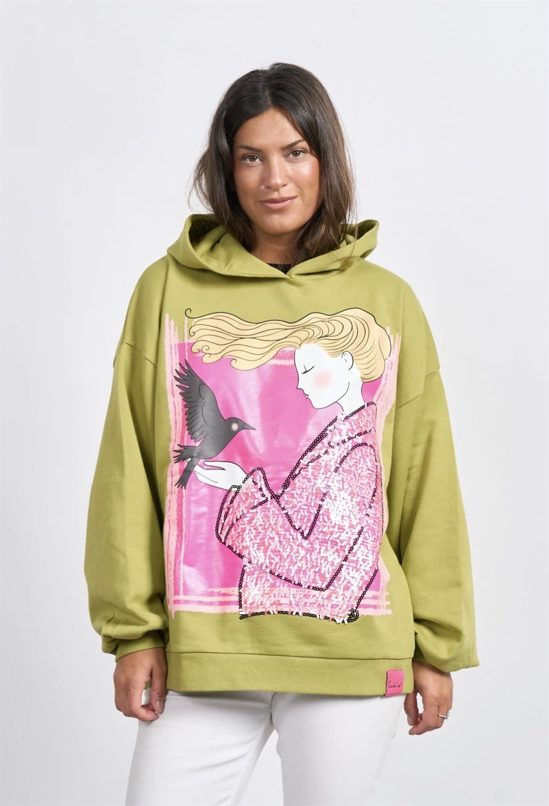 SUDADERA SIN MIEDO ANABEL LEE - Imagen 1