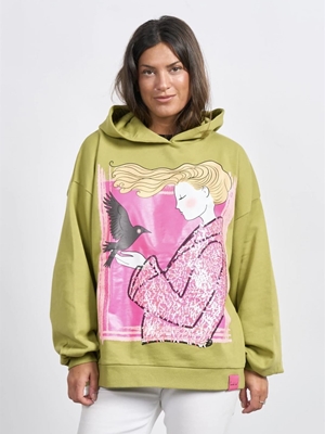 SUDADERA SIN MIEDO ANABEL LEE - Imagen 1
