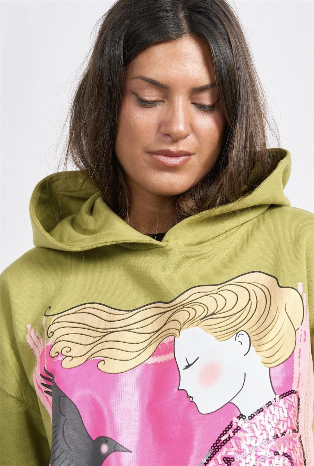 SUDADERA SIN MIEDO ANABEL LEE - Imagen 3