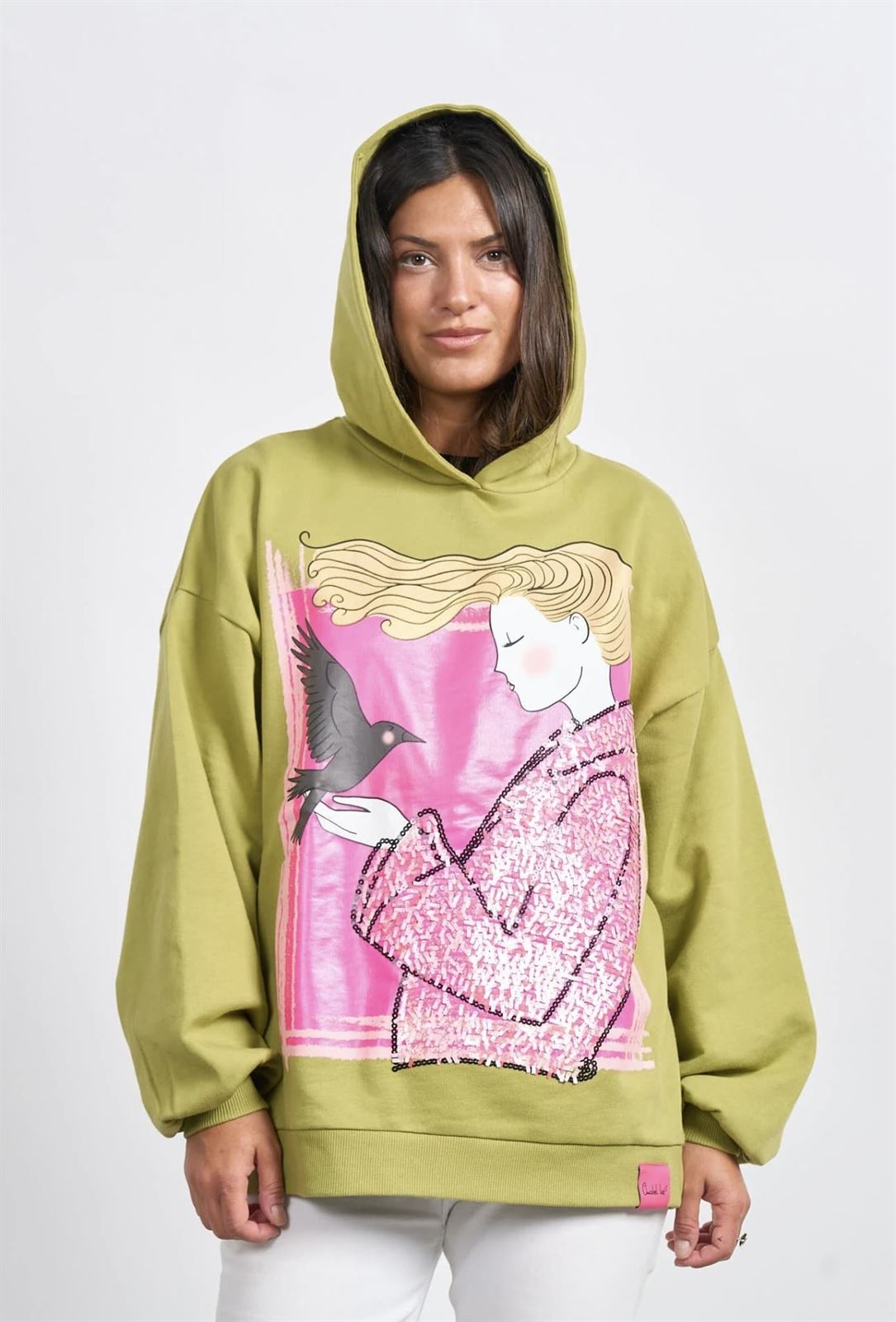 SUDADERA SIN MIEDO ANABEL LEE - Imagen 8
