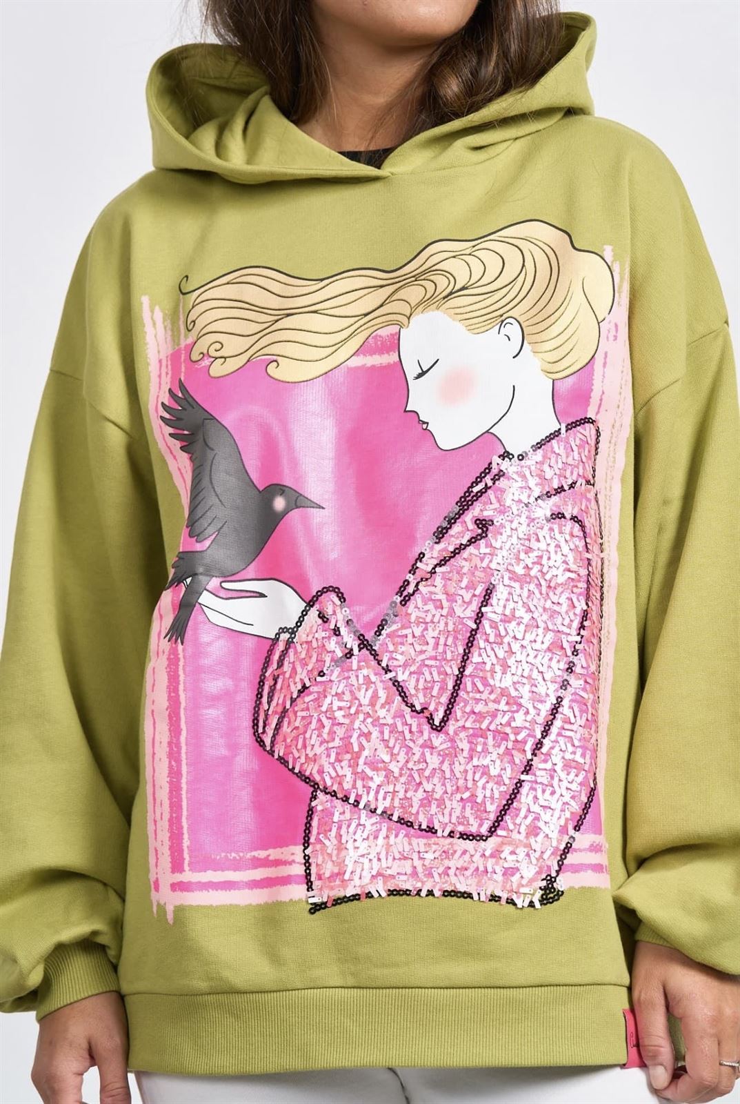 SUDADERA SIN MIEDO ANABEL LEE - Imagen 9