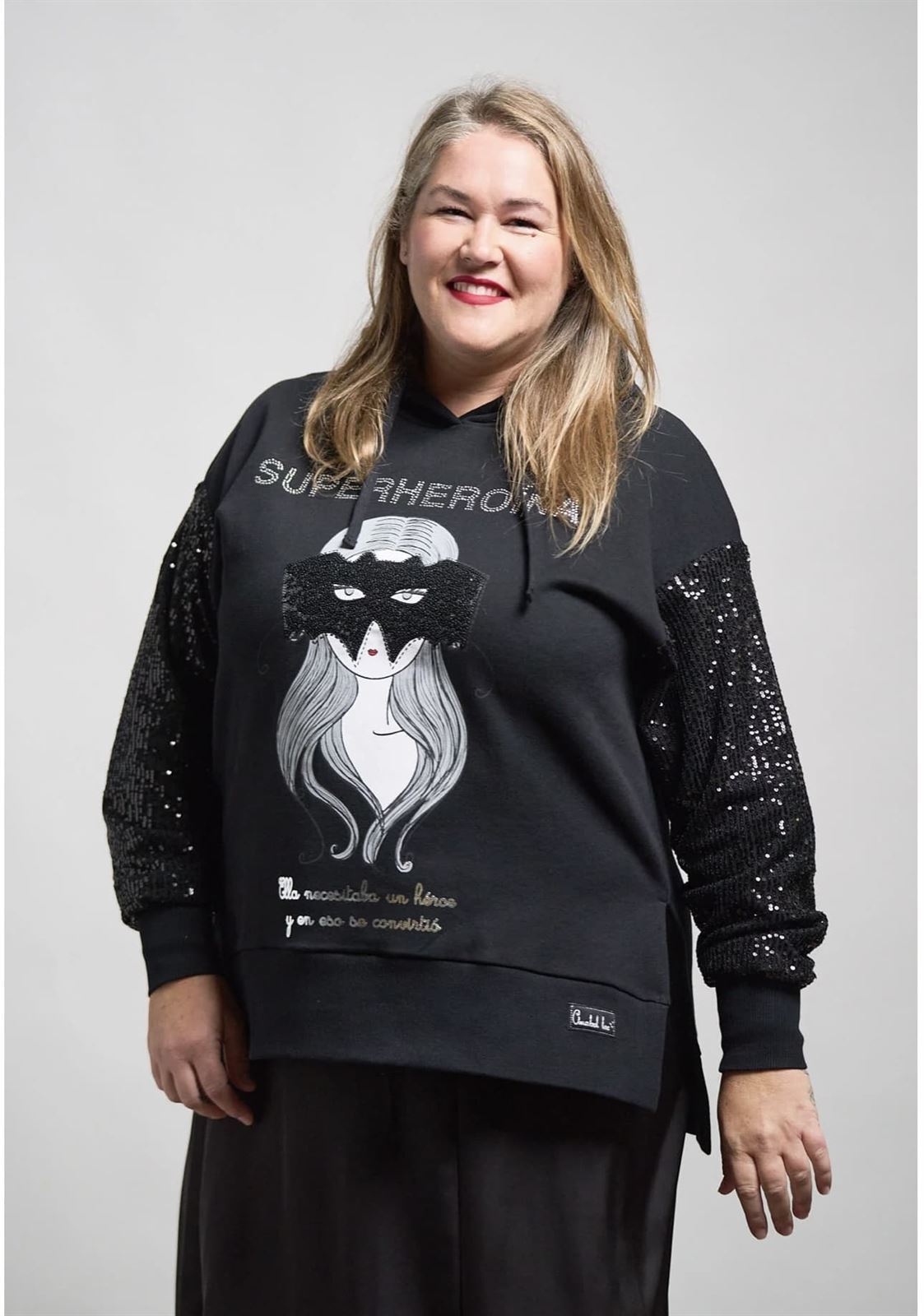 SUDADERA SUPERHEROÍNA ANABEL LEE - Imagen 2