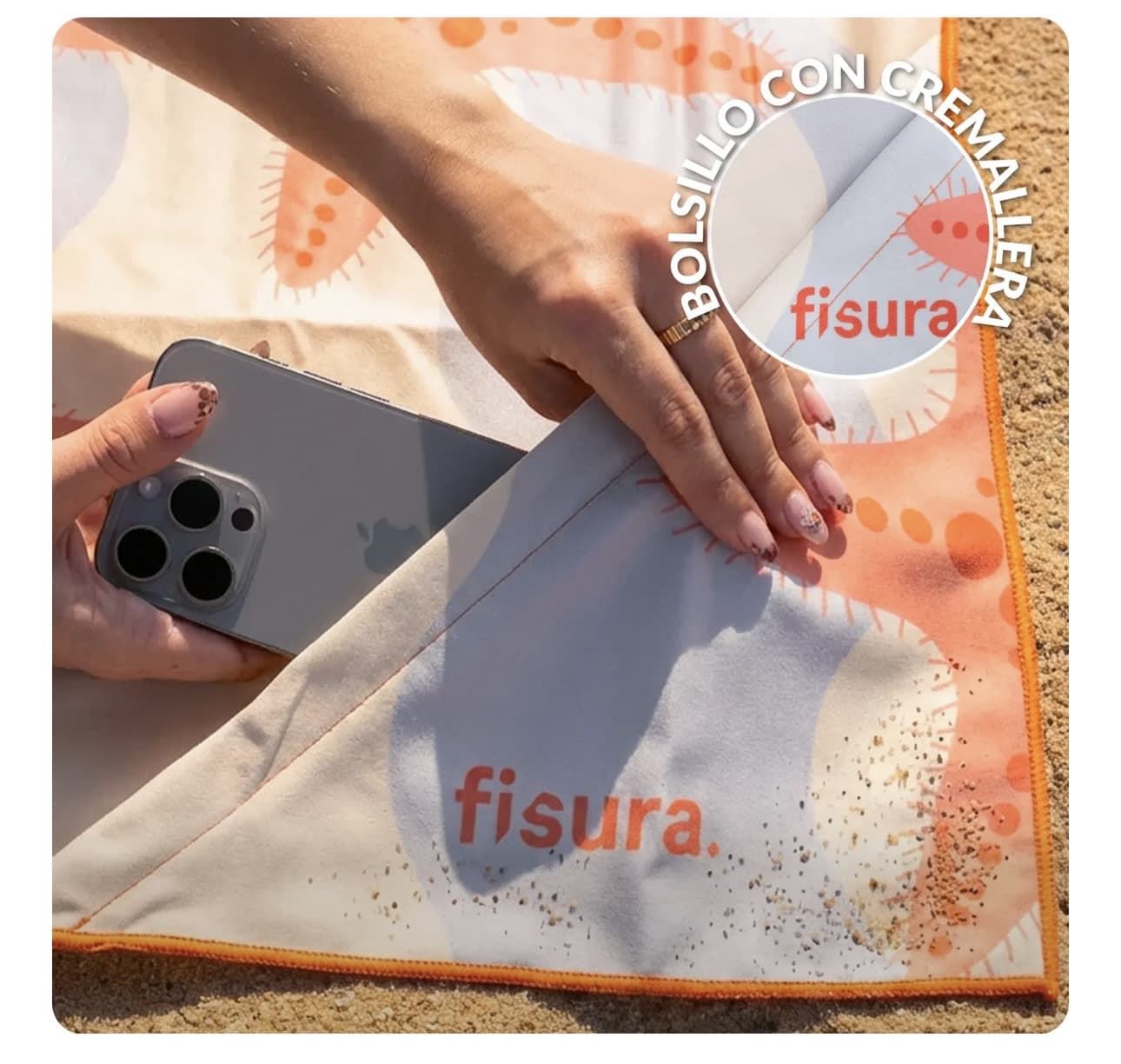 TOALLA PLAYA “ESTRELLAS DE MAR” FISURA - Imagen 6