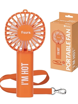 VENTILADOR PORTÁTIL “I’M HOT” FISURA - Imagen 1