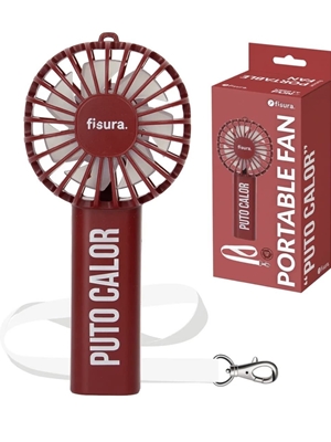 VENTILADOR PORTÁTIL “PUTO CALOR” FISURA - Imagen 1