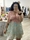 VESTIDO BOHO AZUL Y ROSA - Imagen 2
