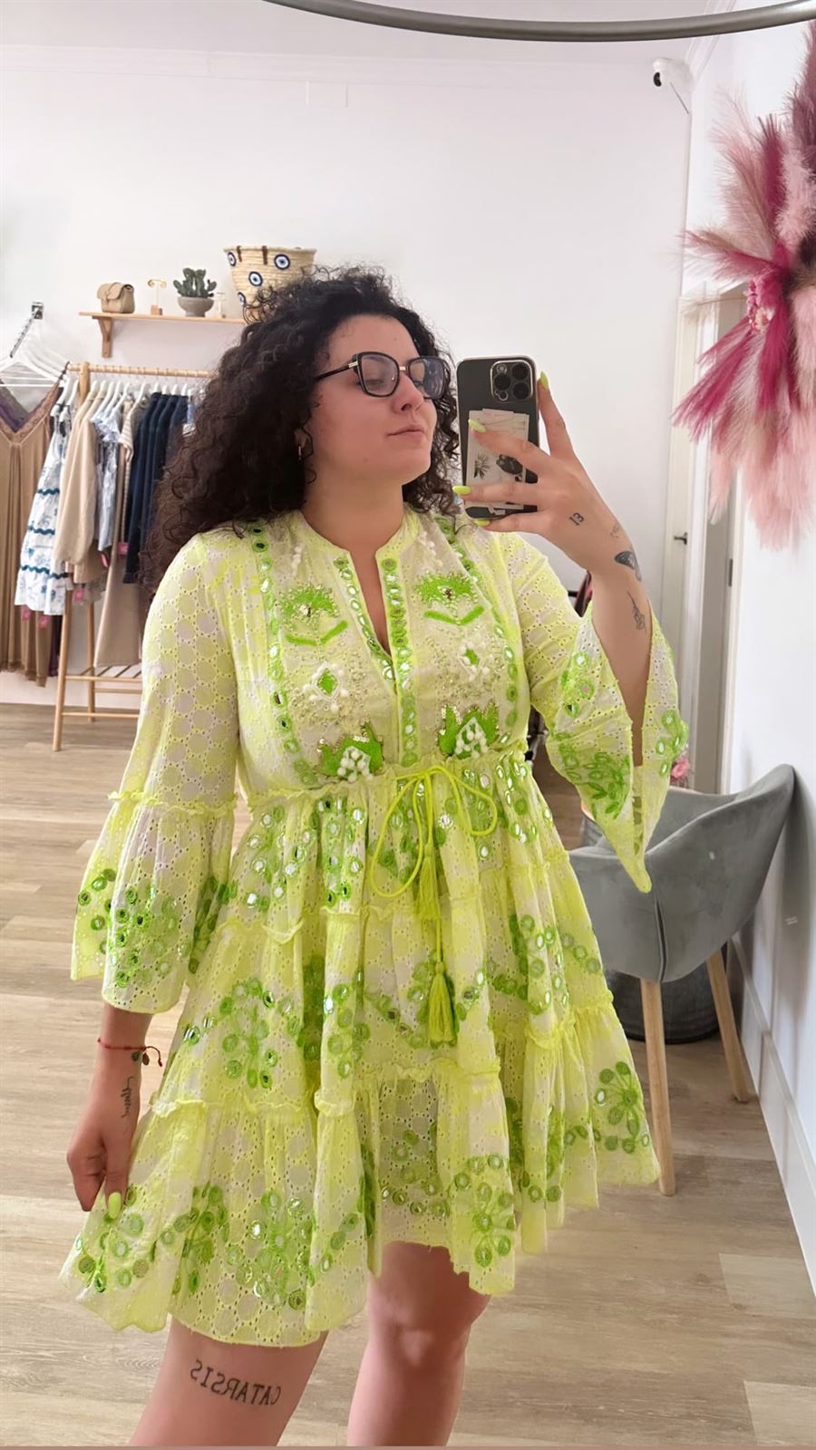 VESTIDO BOHO LIMA - Imagen 2