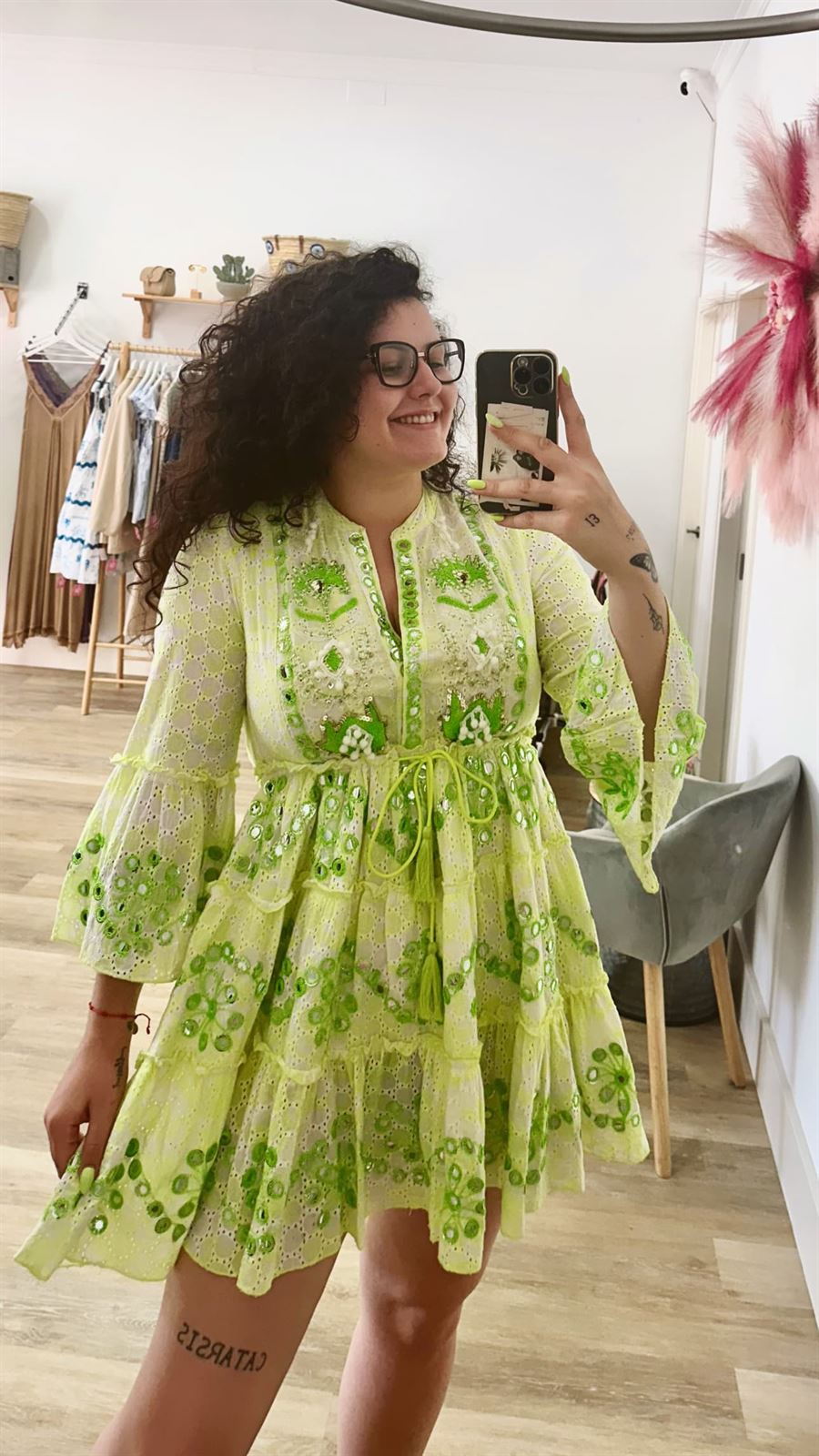 VESTIDO BOHO LIMA - Imagen 3