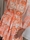 VESTIDO BOHO NARANJA - Imagen 2