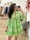 VESTIDO BOHO VERDE - Imagen 1