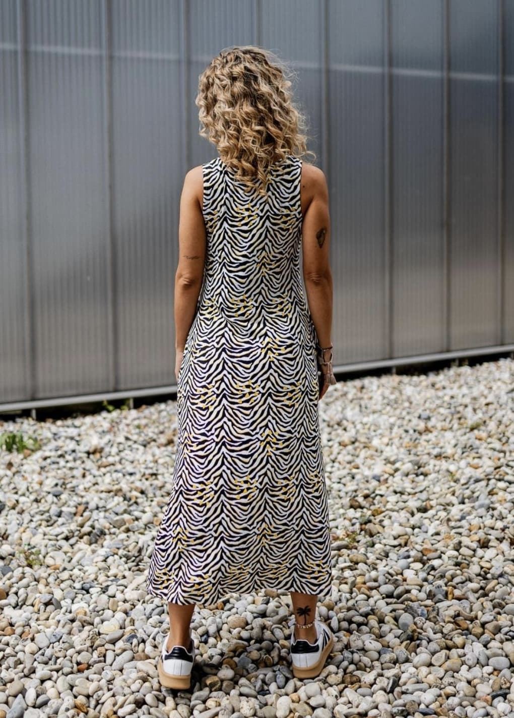 VESTIDO CEBRA MAD INFLUENCE - Imagen 3