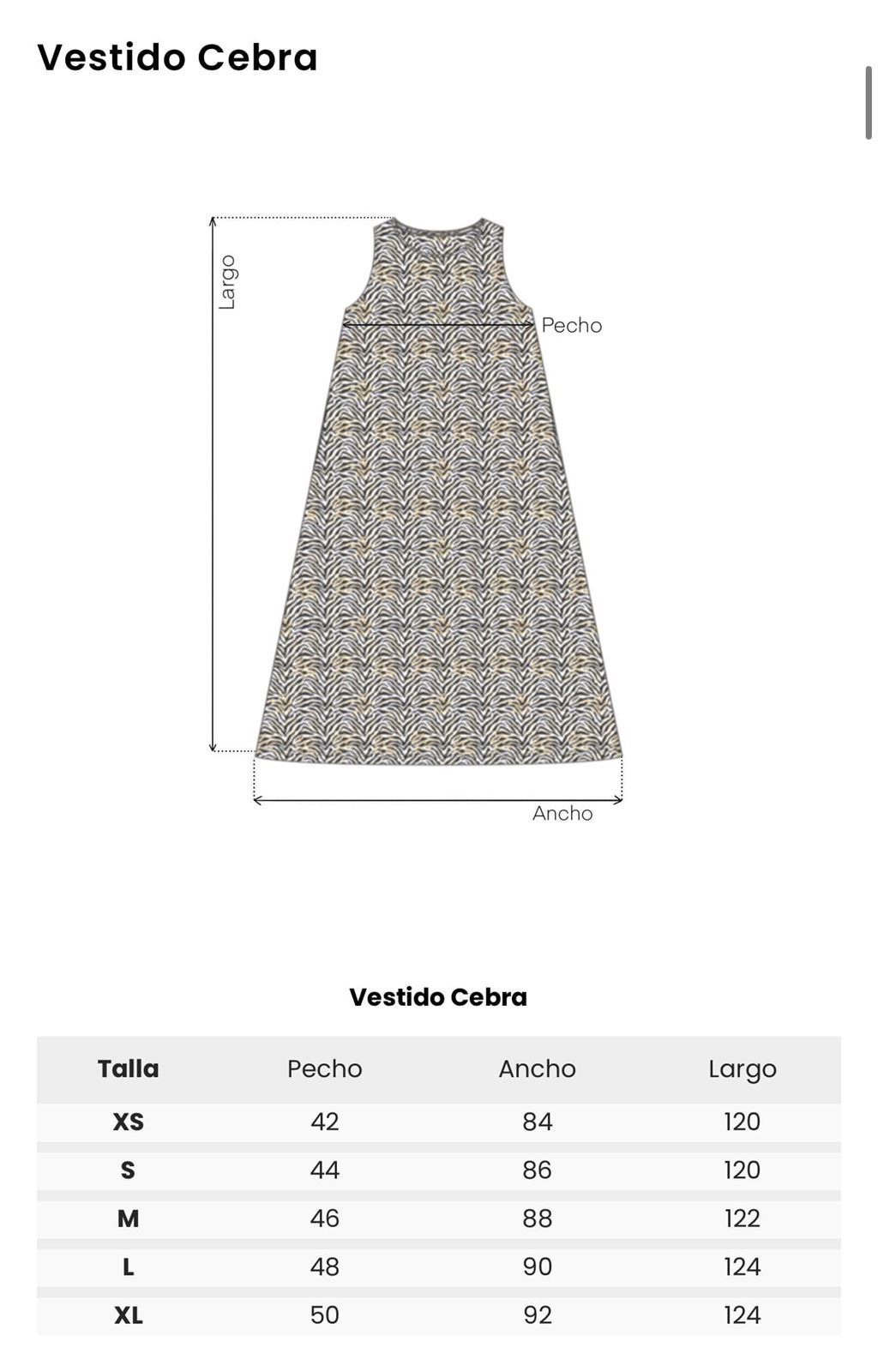 VESTIDO CEBRA MAD INFLUENCE - Imagen 5