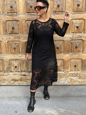 VESTIDO ENCAJE EVASÉ MAD INFLUENCE - Imagen 1