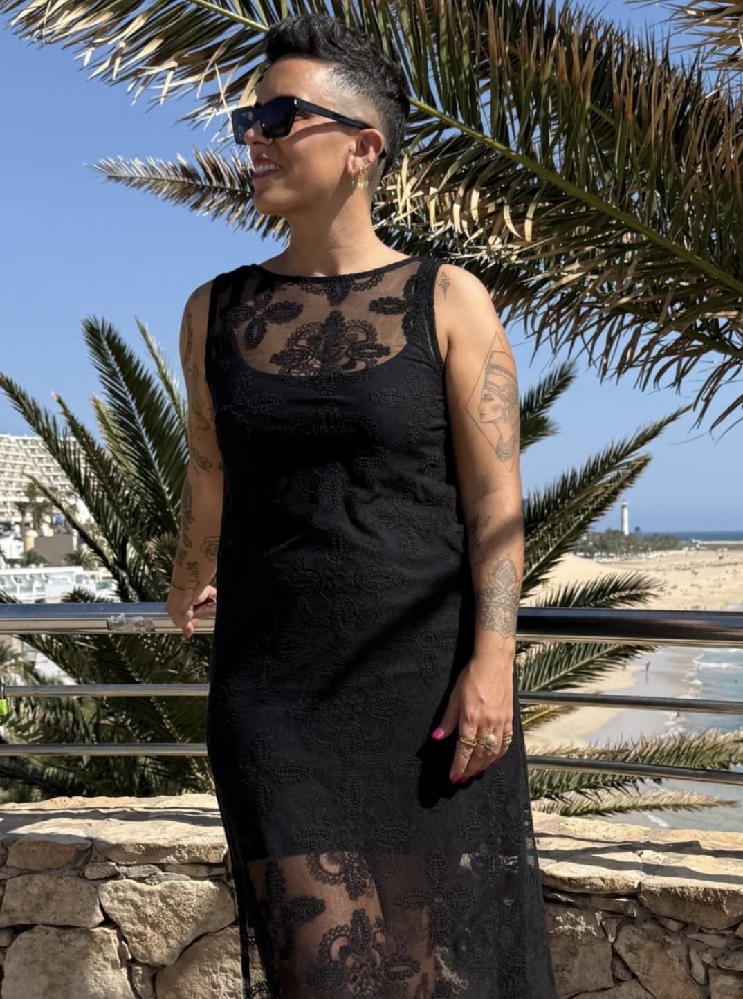 VESTIDO ENCAJE MAD INFLUENCE - Imagen 4