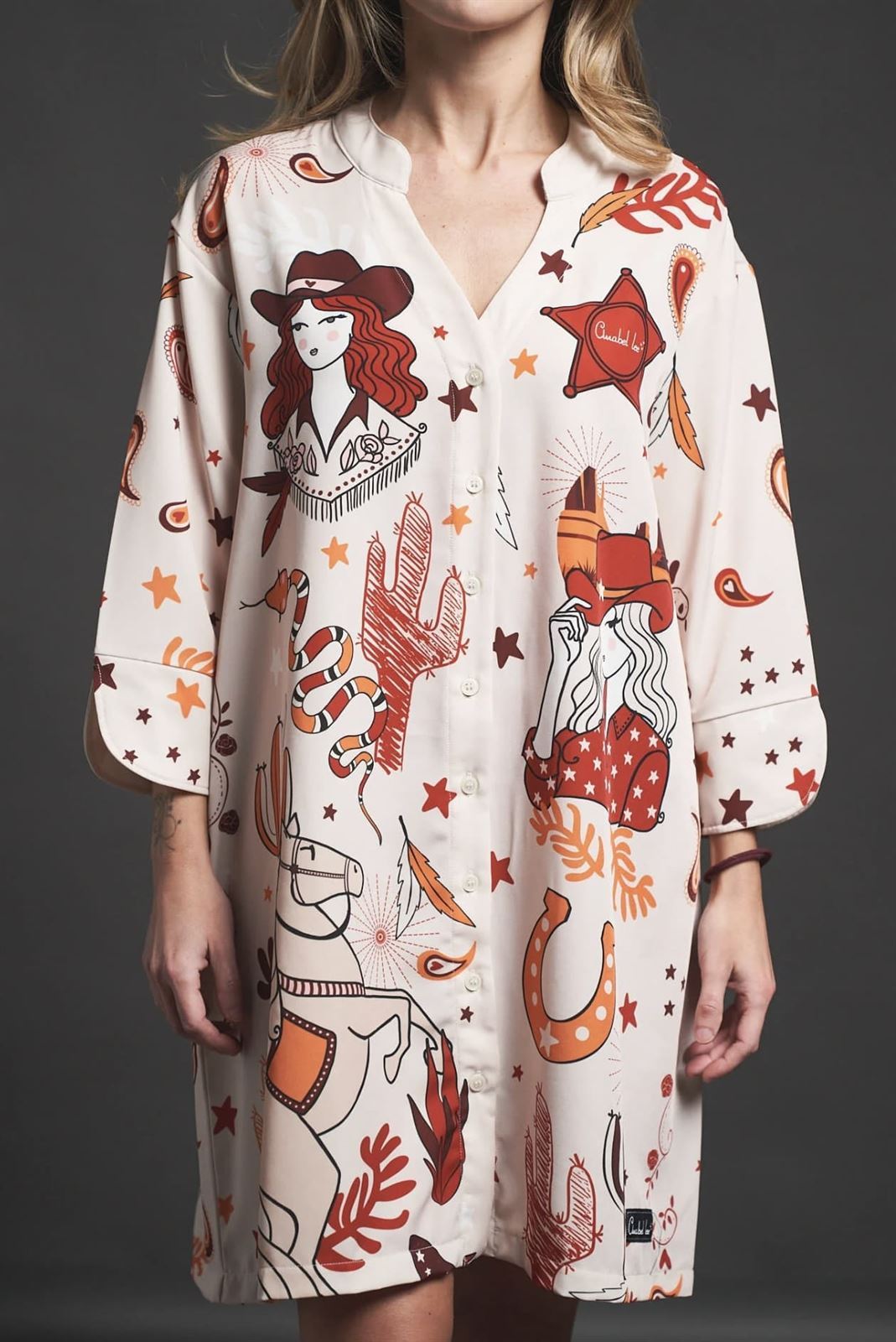 VESTIDO FAR WEST ANABEL LEE - Imagen 5