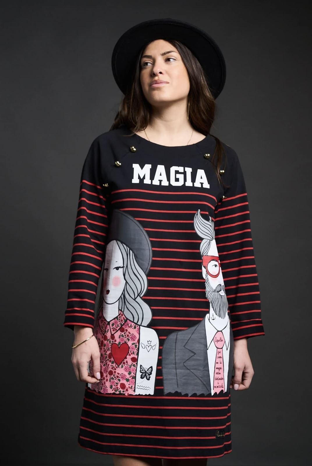 VESTIDO HIPSTER ANABEL LEE - Imagen 1