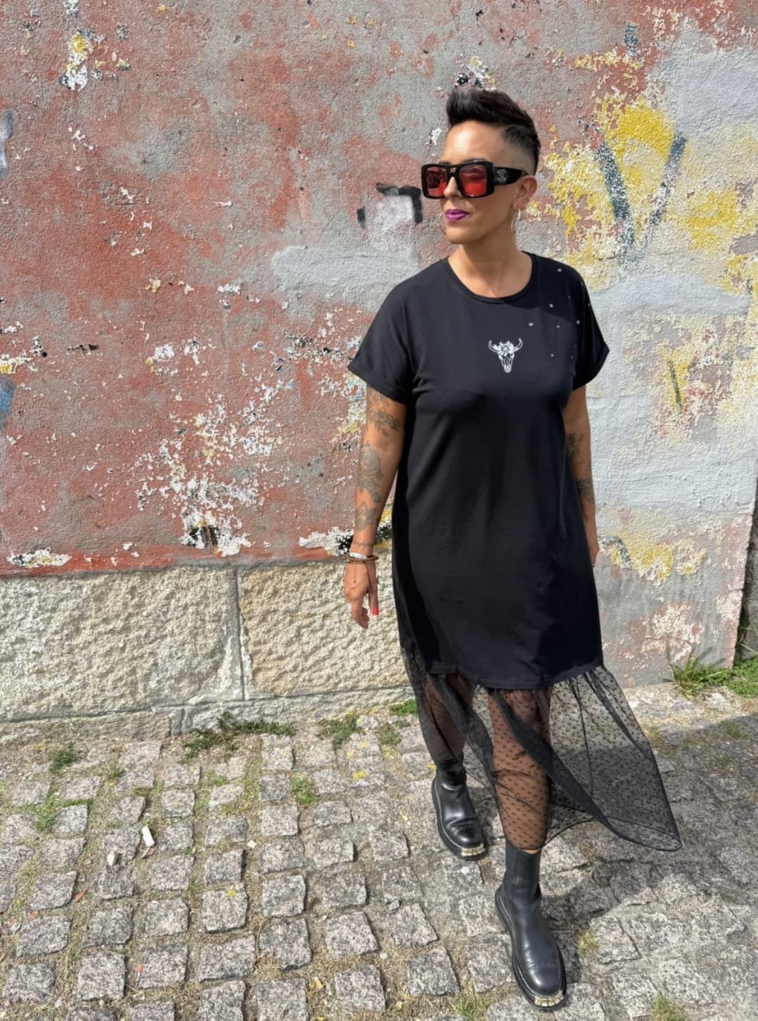 VESTIDO LOGO MAD INFLUENCE - Imagen 3