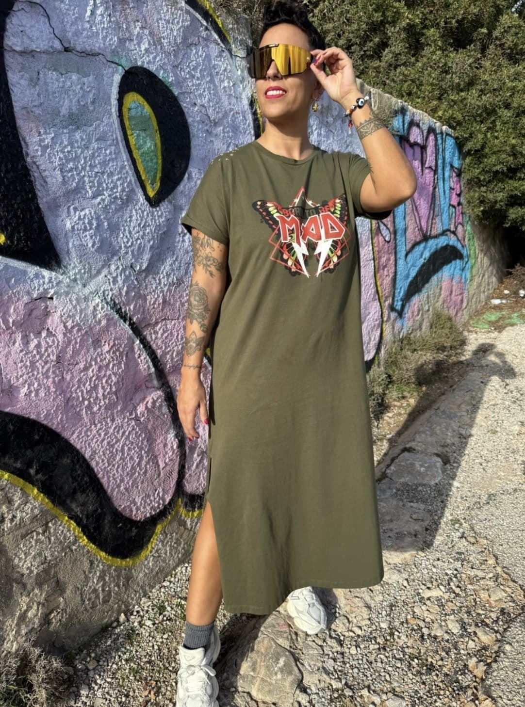 VESTIDO MARIPOSA MAD INFLUENCE - Imagen 1