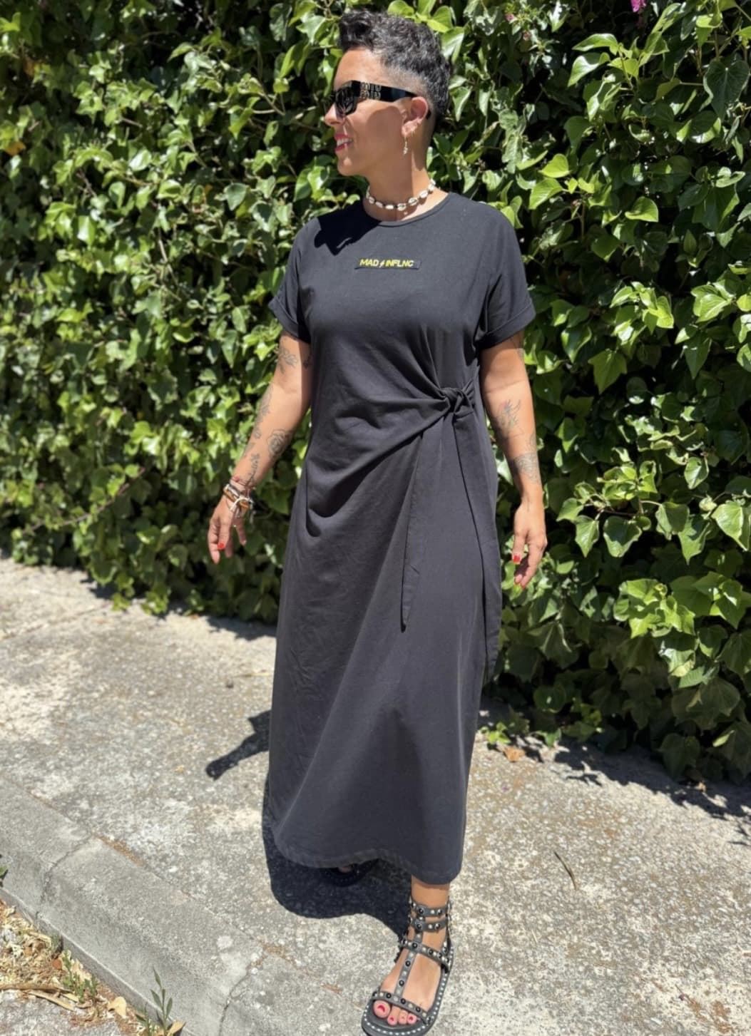VESTIDO NUDO MAD INFLUENCE - Imagen 2