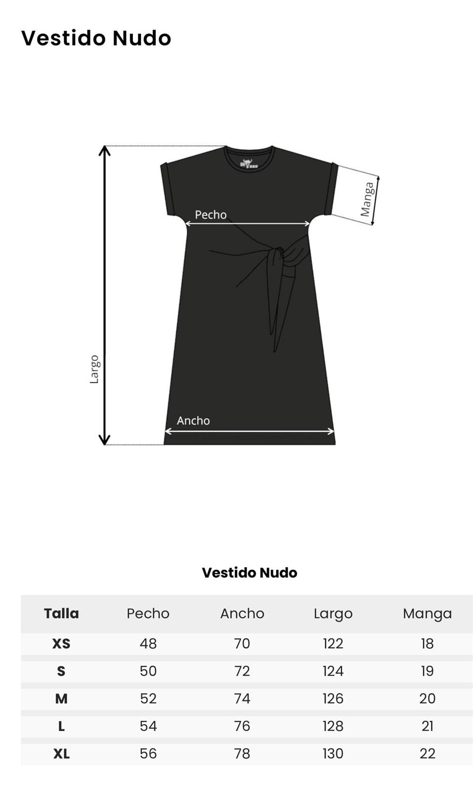 VESTIDO NUDO MAD INFLUENCE - Imagen 5
