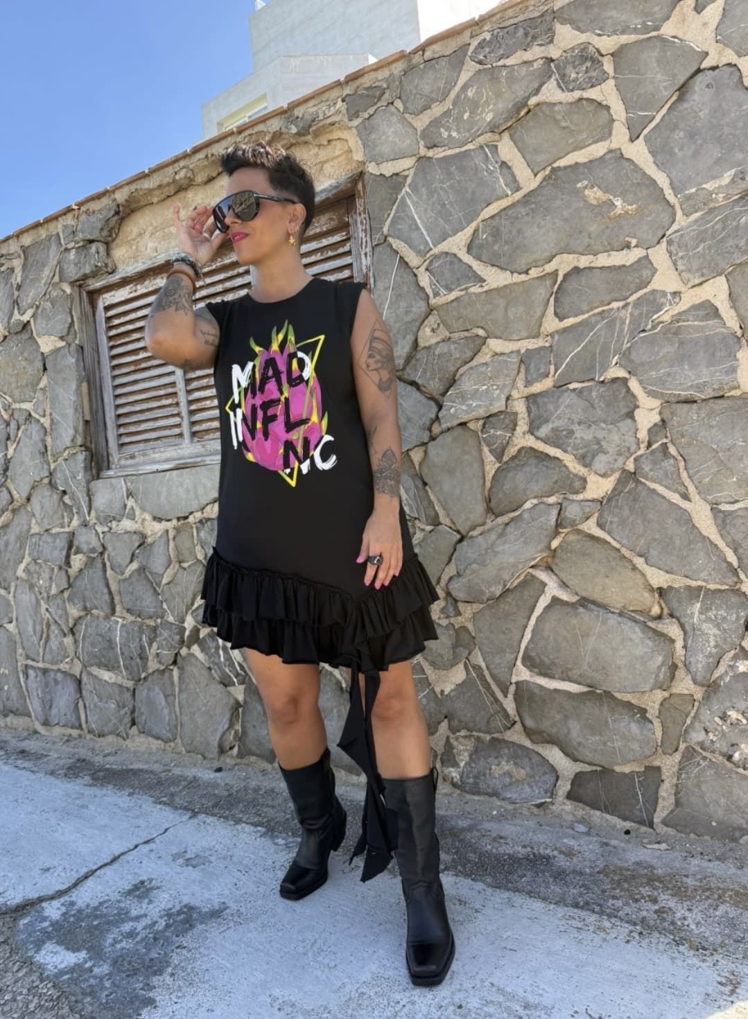 VESTIDO PITAYA MAD INFLUENCE - Imagen 3