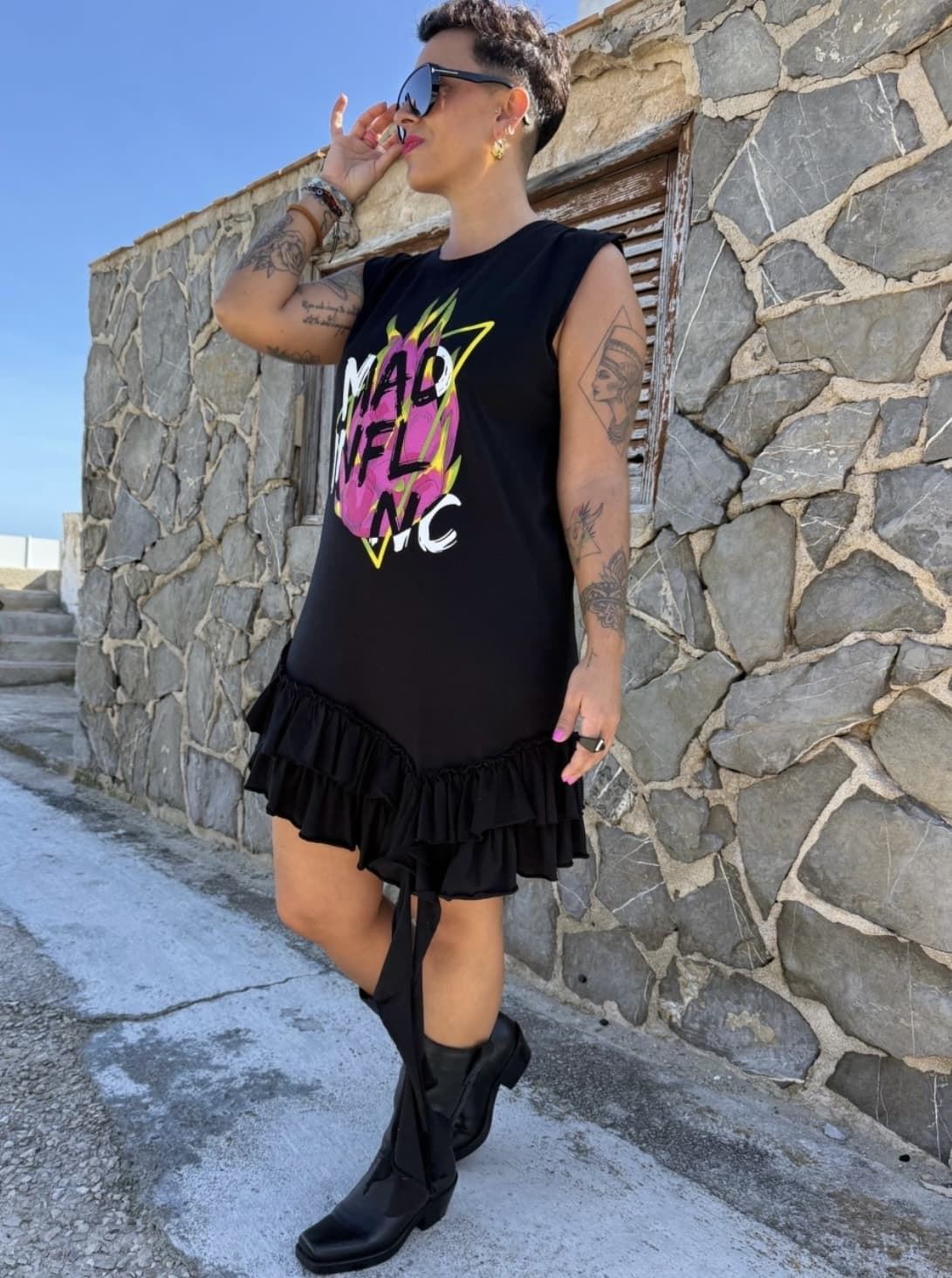 VESTIDO PITAYA MAD INFLUENCE - Imagen 4