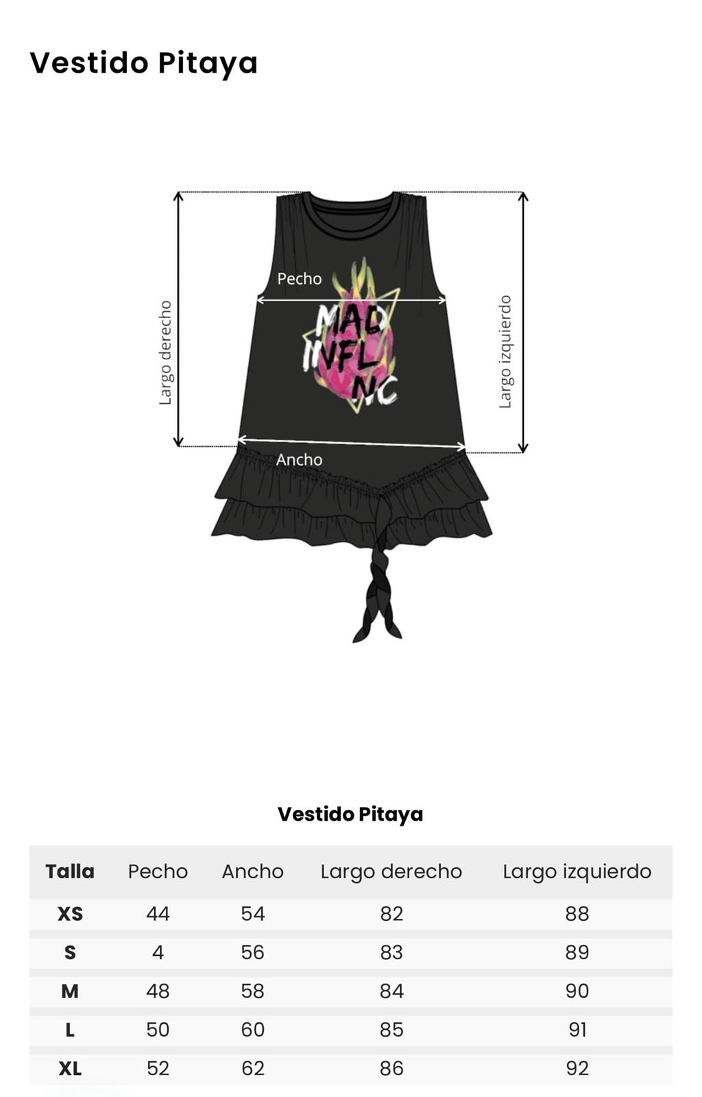VESTIDO PITAYA MAD INFLUENCE - Imagen 5