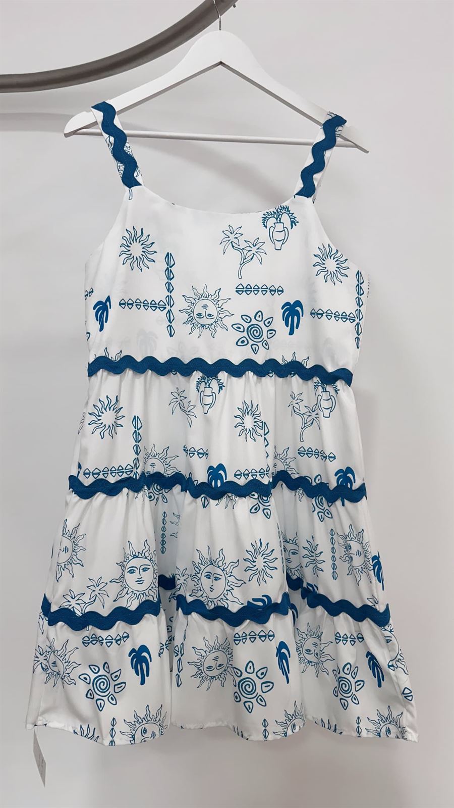 VESTIDO SOL AZUL - Imagen 1