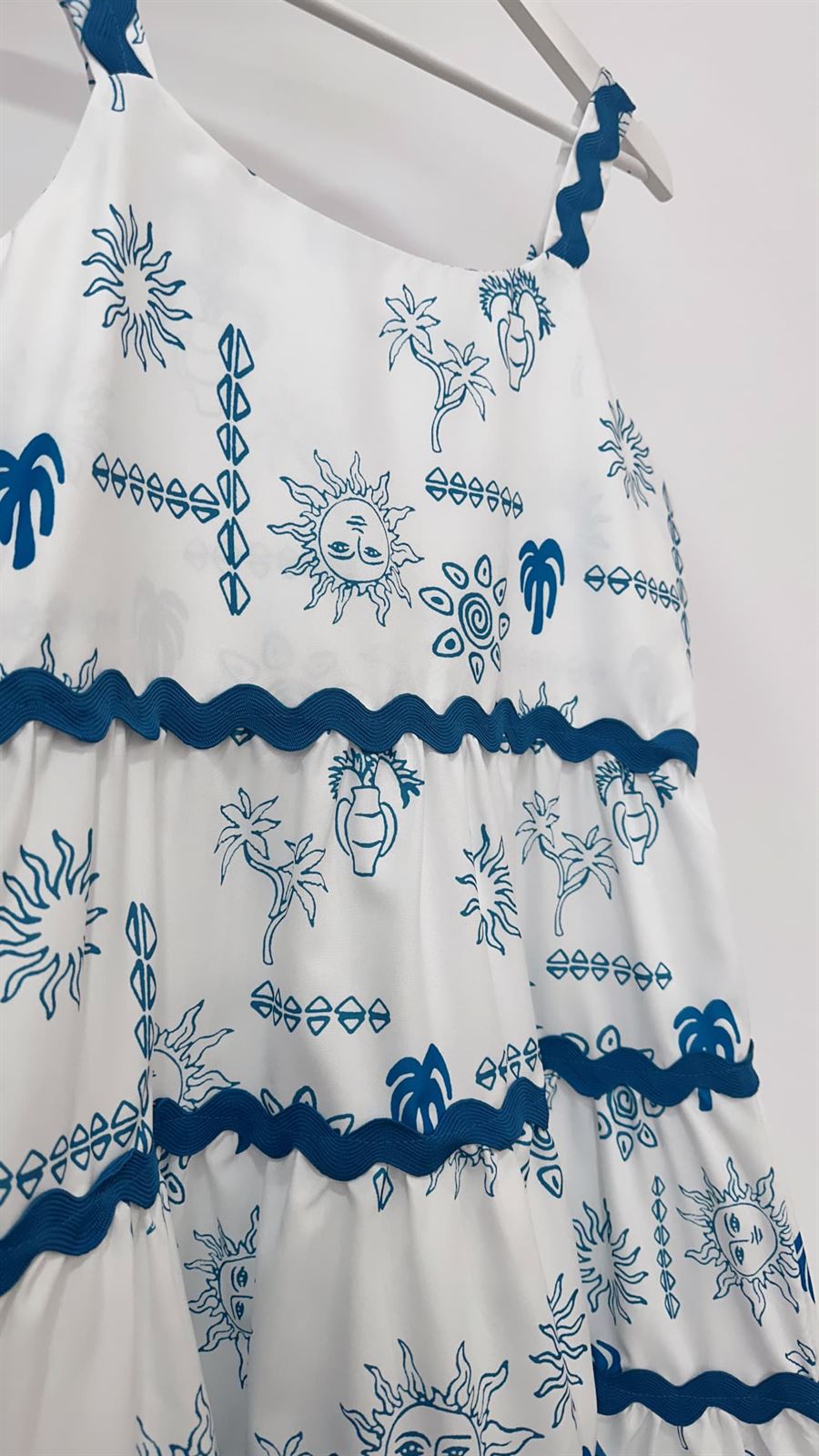 VESTIDO SOL AZUL - Imagen 2