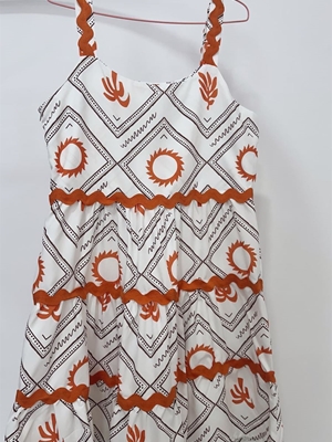 VESTIDO SOL NARANJA - Imagen 1