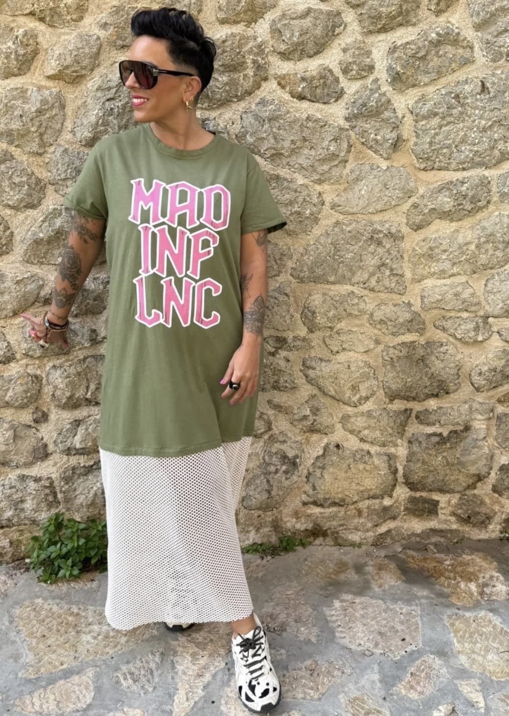 VESTIDO VERDE MAD INFLUENCE - Imagen 3